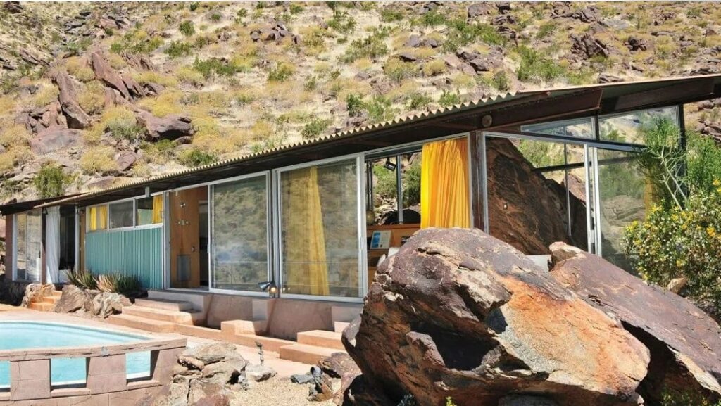 Albert Frey House II, a famous mid-century modern home in Palm Springs