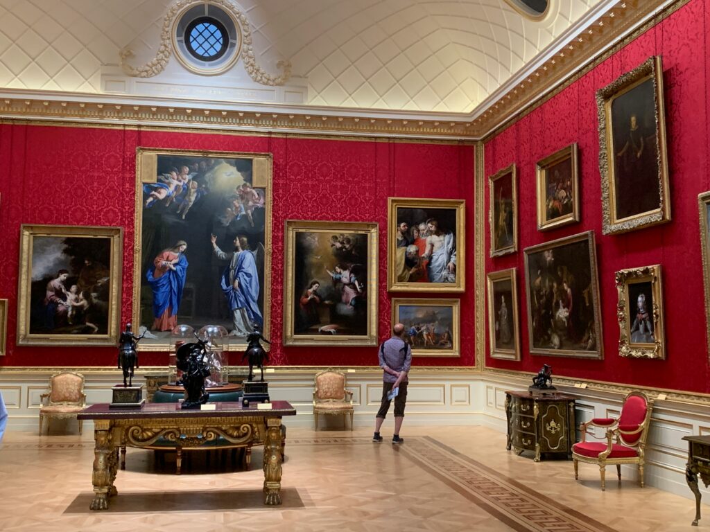 The Wallace Collection in Marylebone, London, a small museum housed in a historic townhouse and home to works by Hals, Velázquez, and Rembrandt.